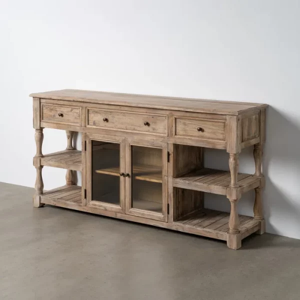 APARADOR MADERA DE PINO SALÓN 180 X 45 X 88 CM