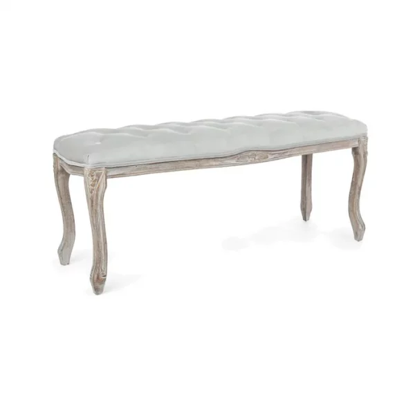 BANCO MATHILDE GRIS 110X36X47CM