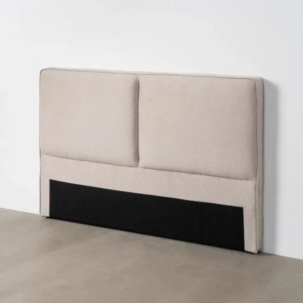 CABECERO BEIGE TEJIDO DORMITORIO 160 X 12 X 100 CM