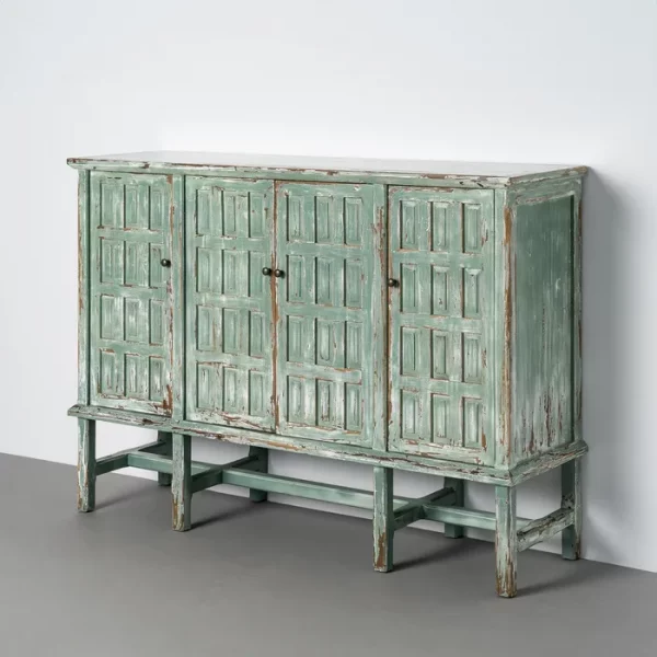 APARADOR MADERA RECICLADA SALÓN 160 X 46 X 112 CM