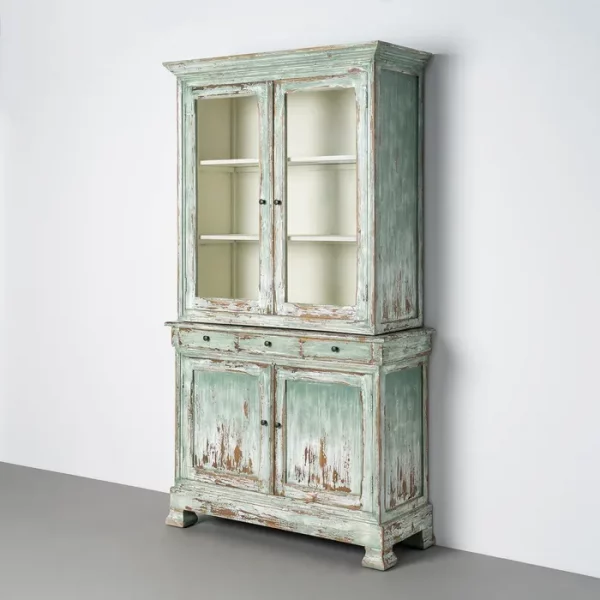 ALACENA MADERA RECICLADA SALÓN 120 X 47 X 218 CM