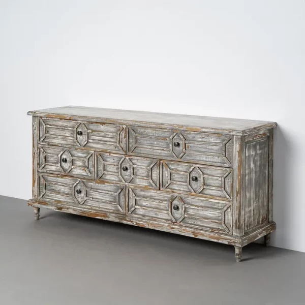 APARADOR MADERA RECICLADA SALÓN 180 X 45 X 80 CM