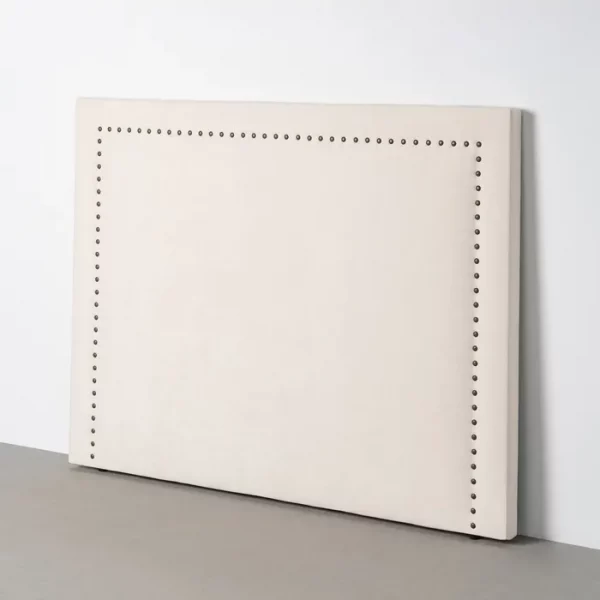 CABECERO CREMA TEJIDO DORMITORIO 165 X 7 X 130 CM