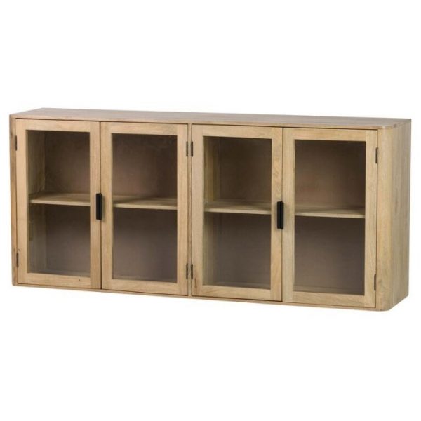 APARADOR MADERA MANGO MARRON FELO 180x40x80 CM