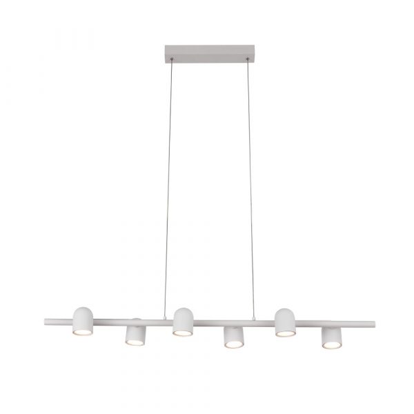 LAMPARA LINEAL 6 LUCES IOS BLANCO 7936 MANTRA