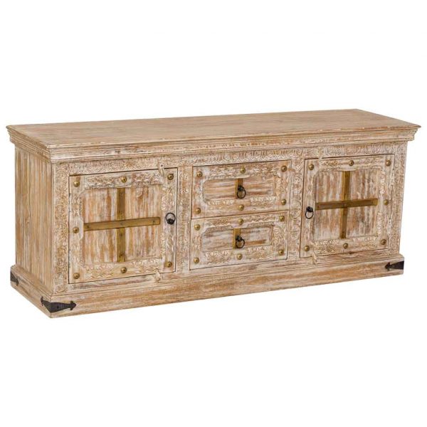 MUEBLE TV MADERA MANGO 165X46X65CM