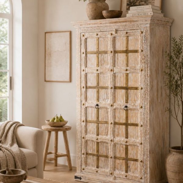 ARMARIO MADERA MANGO 99X46X180CM