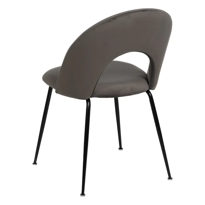 SILLA TAUPE TEJIDO-METAL CONTRACT 49 X 60 X 81 CM - Imagen 5