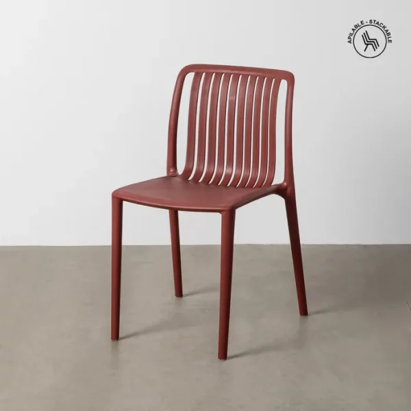 SILLA APILABLE POLIPROPILENO EXTERIOR 47 X 51 X 77,50 CM