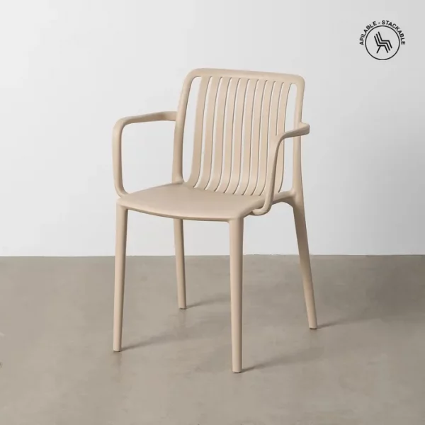 SILLA APILABLE POLIPROPILENO EXTERIOR 53 X 50 X 77,50 CM