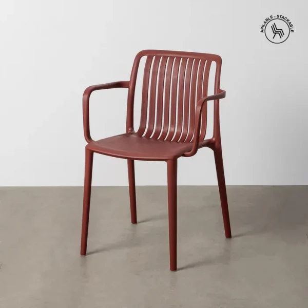 SILLA APILABLE POLIPROPILENO EXTERIOR 53 X 50 X 77,50 CM