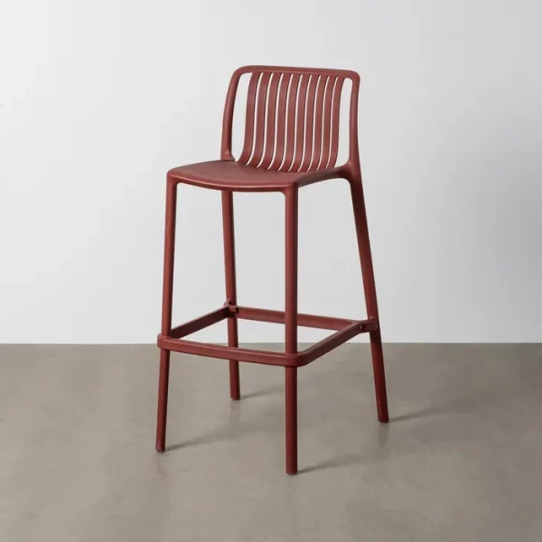 TABURETE GRANATE POLIPROPILENO EXTERIOR 52 X 55 X 100 CM