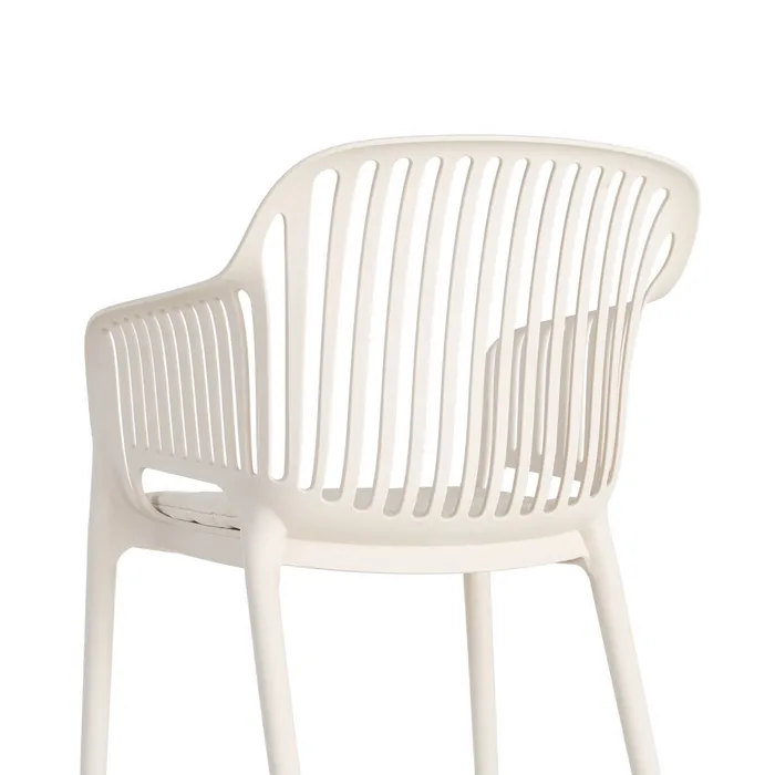 SILLA APILABLE POLIPROPILENO EXTERIOR 55 X 61 X 80 CM - Imagen 6