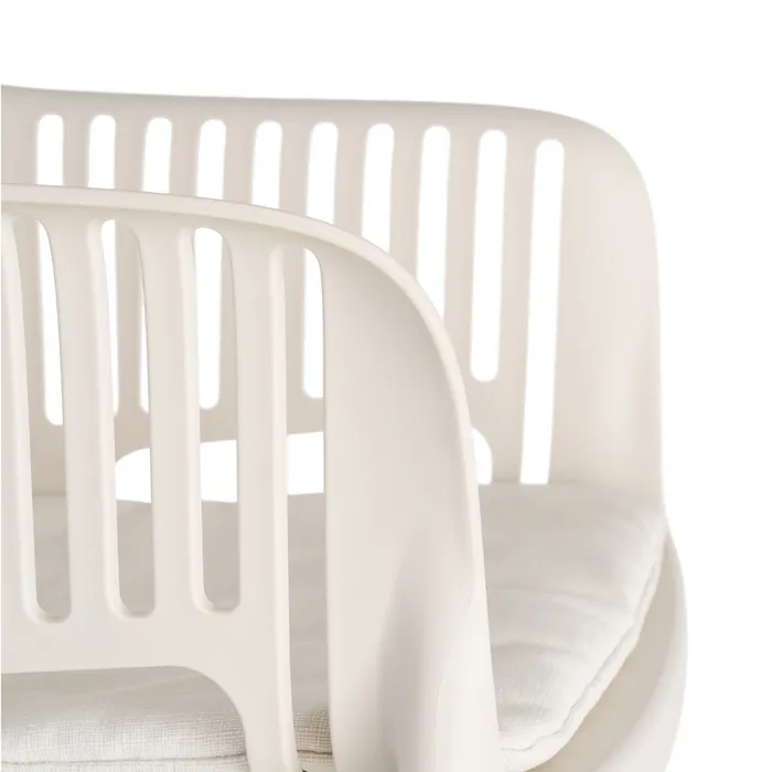 SILLA APILABLE POLIPROPILENO EXTERIOR 55 X 61 X 80 CM - Imagen 8