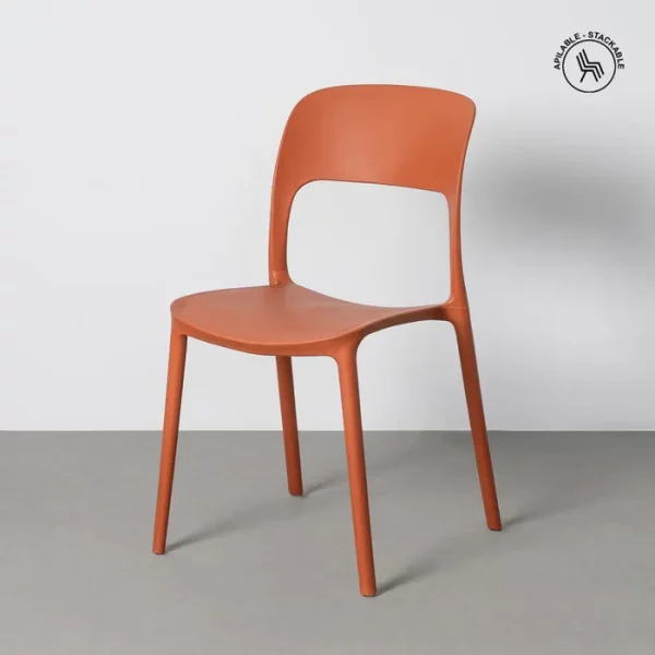 SILLA APILABLE TEJA PP CONTRACT 58 X 41 X 82 CM