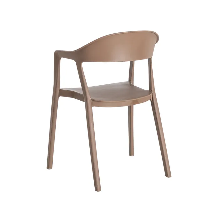 SILLA APILABLE MARRÓN PP CONTRACT 52 X 52 X 80 CM - Imagen 4