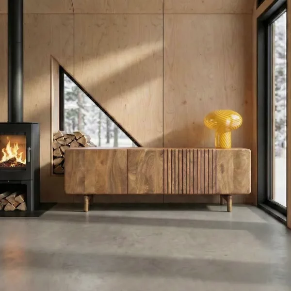 MUEBLE TV MADERA DE MANGO SALÓN 160 X 45 X 54 CM