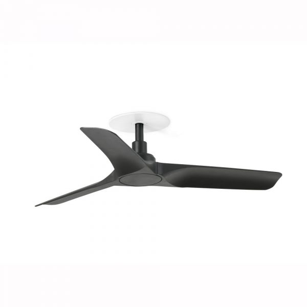 FARO HEY S EMPOTRADO VENTILADOR NEGRO