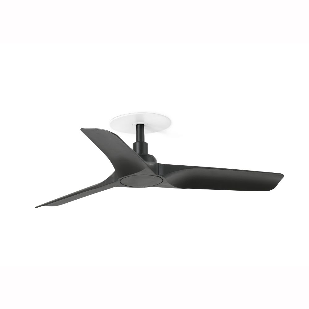 FARO HEY S EMPOTRADO VENTILADOR NEGRO