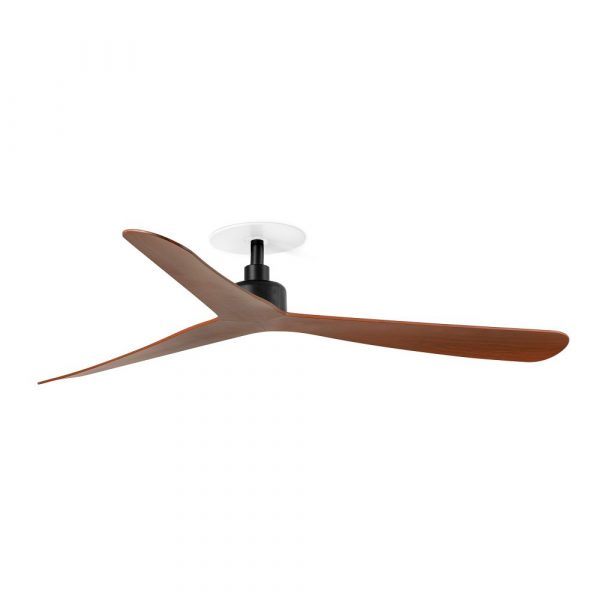 FARO ROCKER L EMPOTRADO VENTILADOR NEGRO-NOGAL