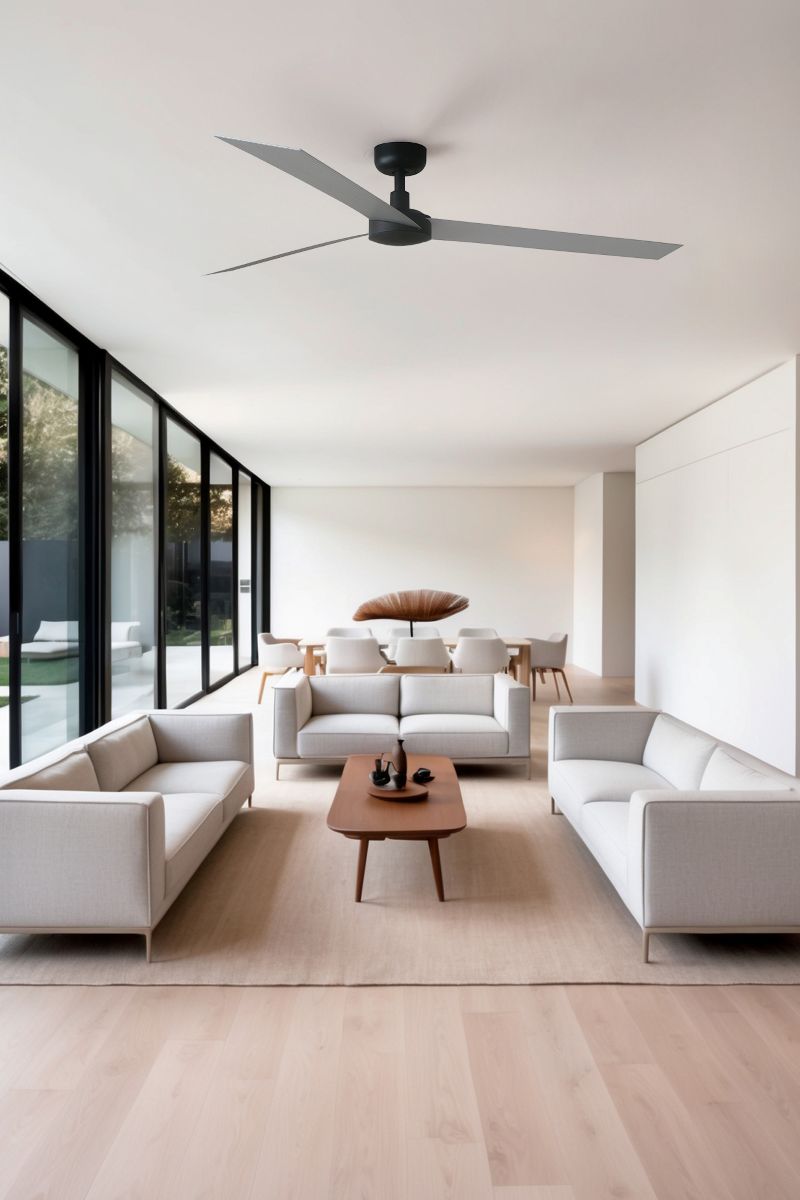 CRUISER XL Ø160 NEGRO 3 PALAS ALUMINIO 34287 FARO - Imagen 3