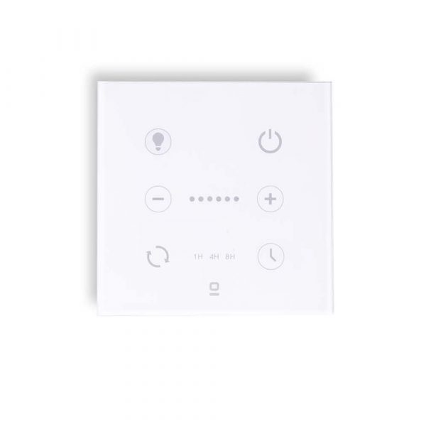 FARO CONTROLADOR DE PARED BLANCO DC C/ LUZ REGULABLE
