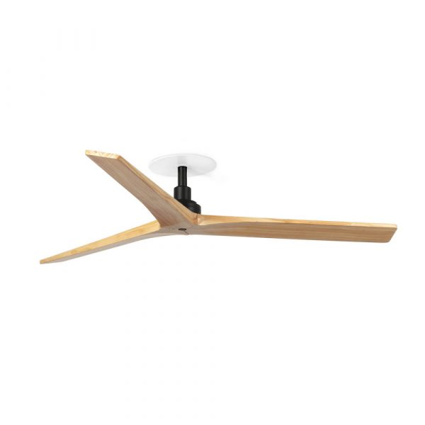 FARO KLIM M EMPOTRADO VENTILADOR NEGRO-PINO FSC