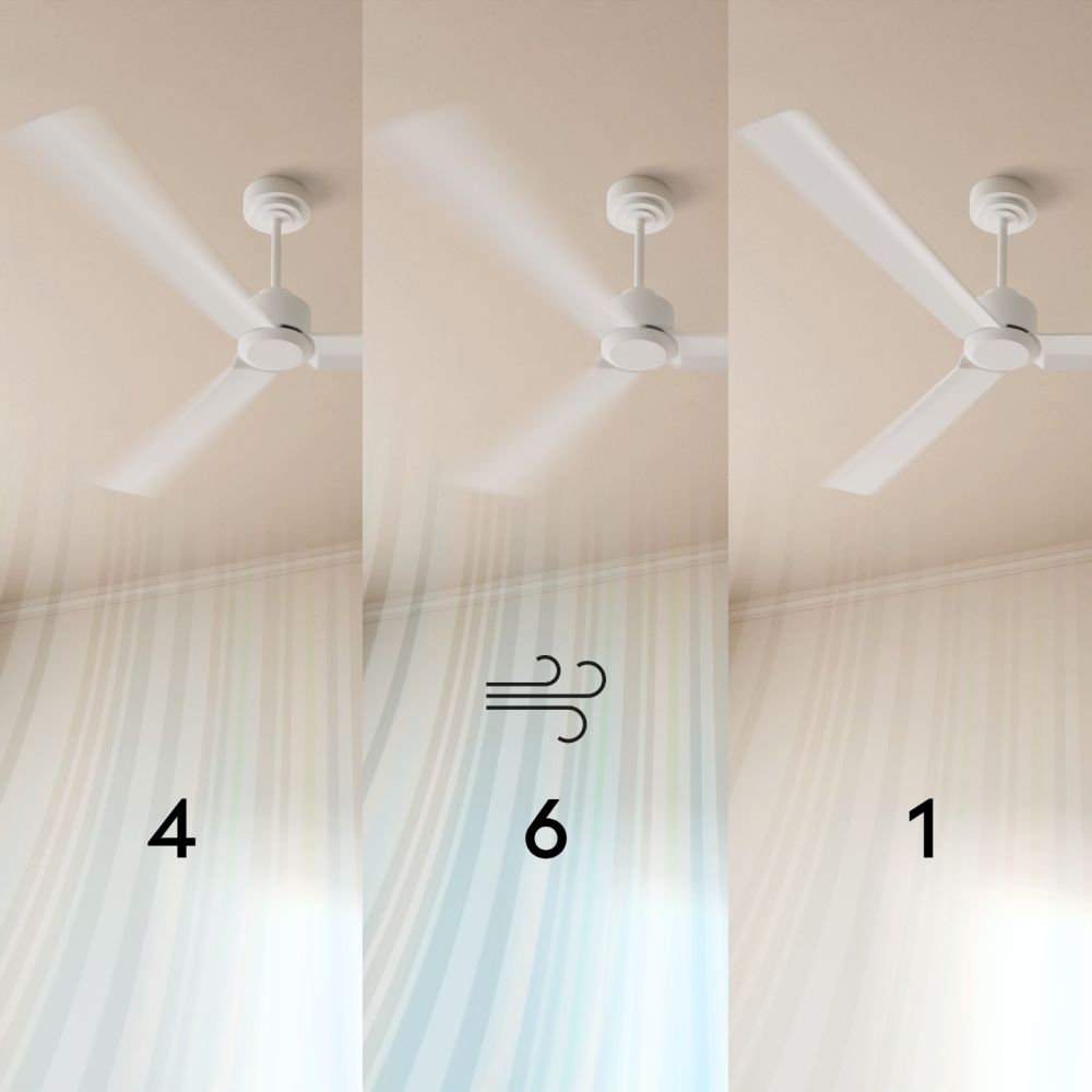 VENTILADOR SULION INSTAFAN DC LED BLANCO 58CM - Imagen 5