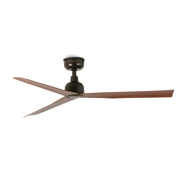 VENTILADOR MARINE M Ø125CM MARRON MADERA OSCURA IP44 34372 FARO