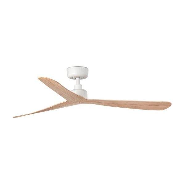 VENTILADOR ROCKER M Ø132CM BLANCO MADERA CLARA 34195 FARO