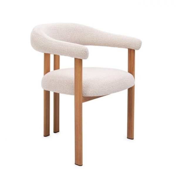SILLA GIUDITTA NATURAL 62X75X80CM
