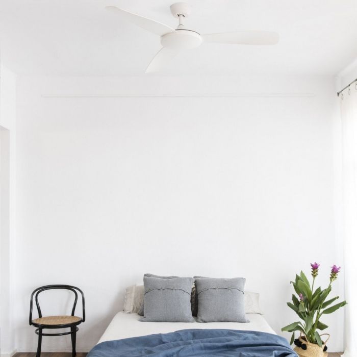 FARO ISLOT L DC VENTILADOR DE TECHO SIN LUZ BLANCO - Imagen 2