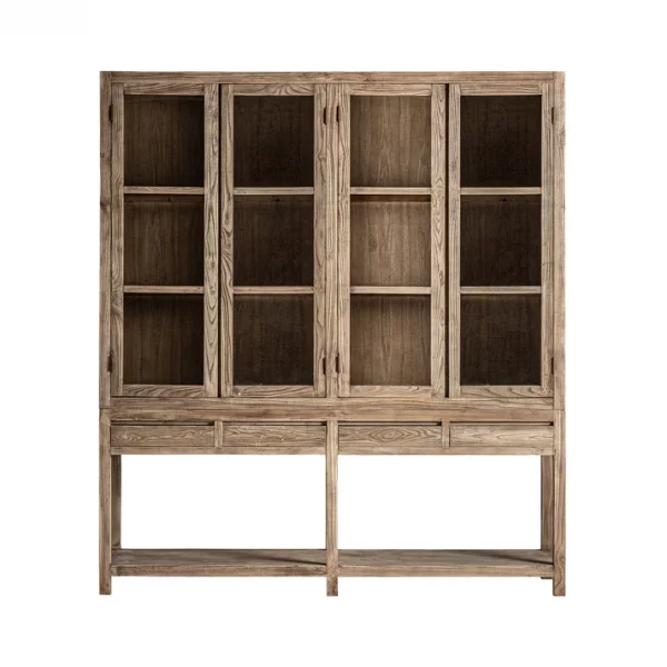 VITRINA MASEIN MADERA OLMO 200X45X225CM