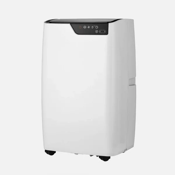 AIRE ACONDICIONADO PORTATIL FROZEN BLANCO/NEGRO 12000BTU/3000FR 1300W 3VEL DESHUMIDIFICADOR C/REMOTO,KIT VENTANA 71X44X34CM