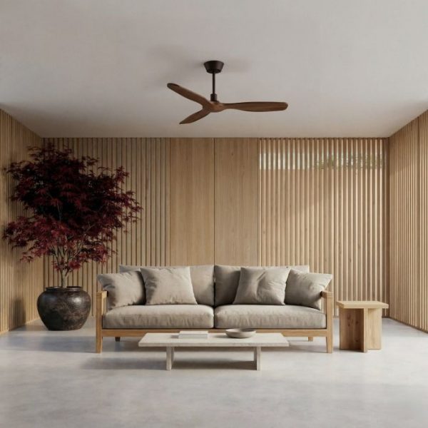 VENTILADOR SULION BALCONY NEO MARRÓN MADERA OSCURA