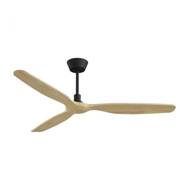 VENTILADOR SULION BALCONY NEO XL NEGRO MADERA CLARA