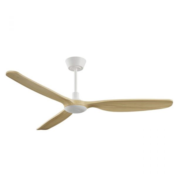 VENTILADOR SULION BALCONY NEO LED XL BLANCO MADERA CLARA