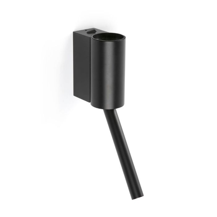 FARO DANTE APLIQUE CON LECTOR NEGRO 5W+3W 2700K