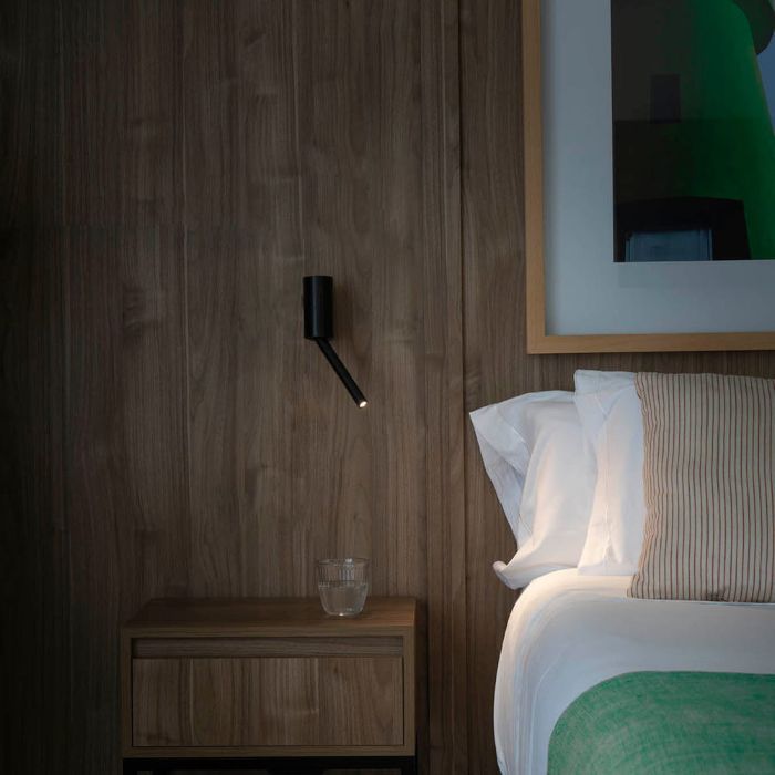 FARO DANTE APLIQUE LECTOR NEGRO 3W 2700K - Imagen 3