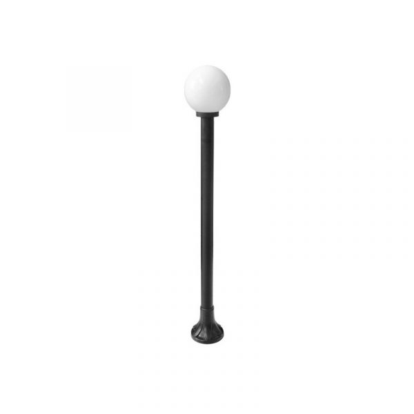 FAROLA PEQ. EXTERIOR ABANTO 1XE27 NEGRO IP44 130X20X20 CM