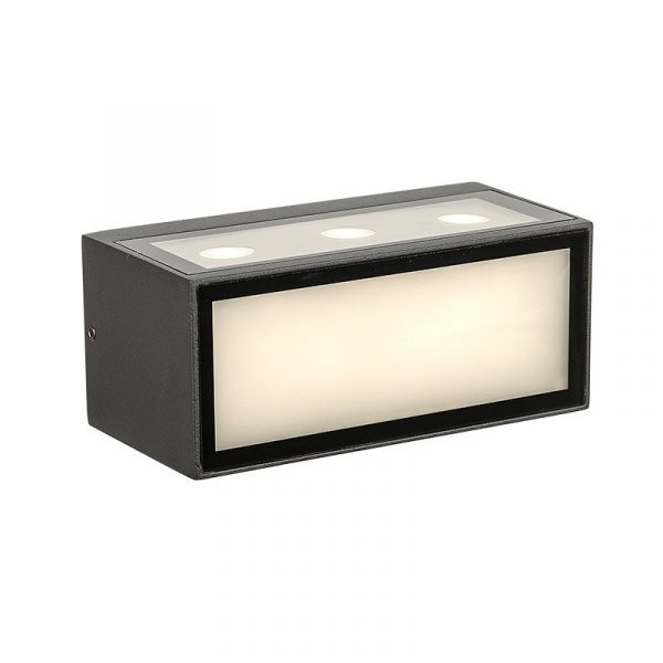 APLIQUE LED 10,5W 3000K CANCUN GRIS OSCURO 9096 MANTRA