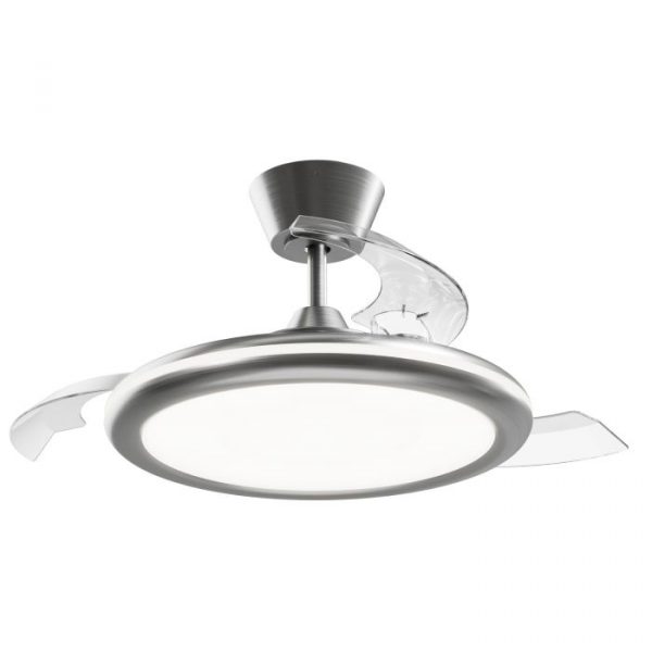 SULION BOMBAY ESTILO S PLAFÓN VENTILADOR NÍQUEL