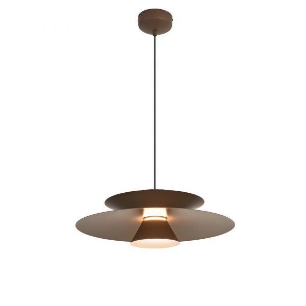COLGANTE LED 12W ESTRELLA CAFÉ OSCURO 9439 MANTRA