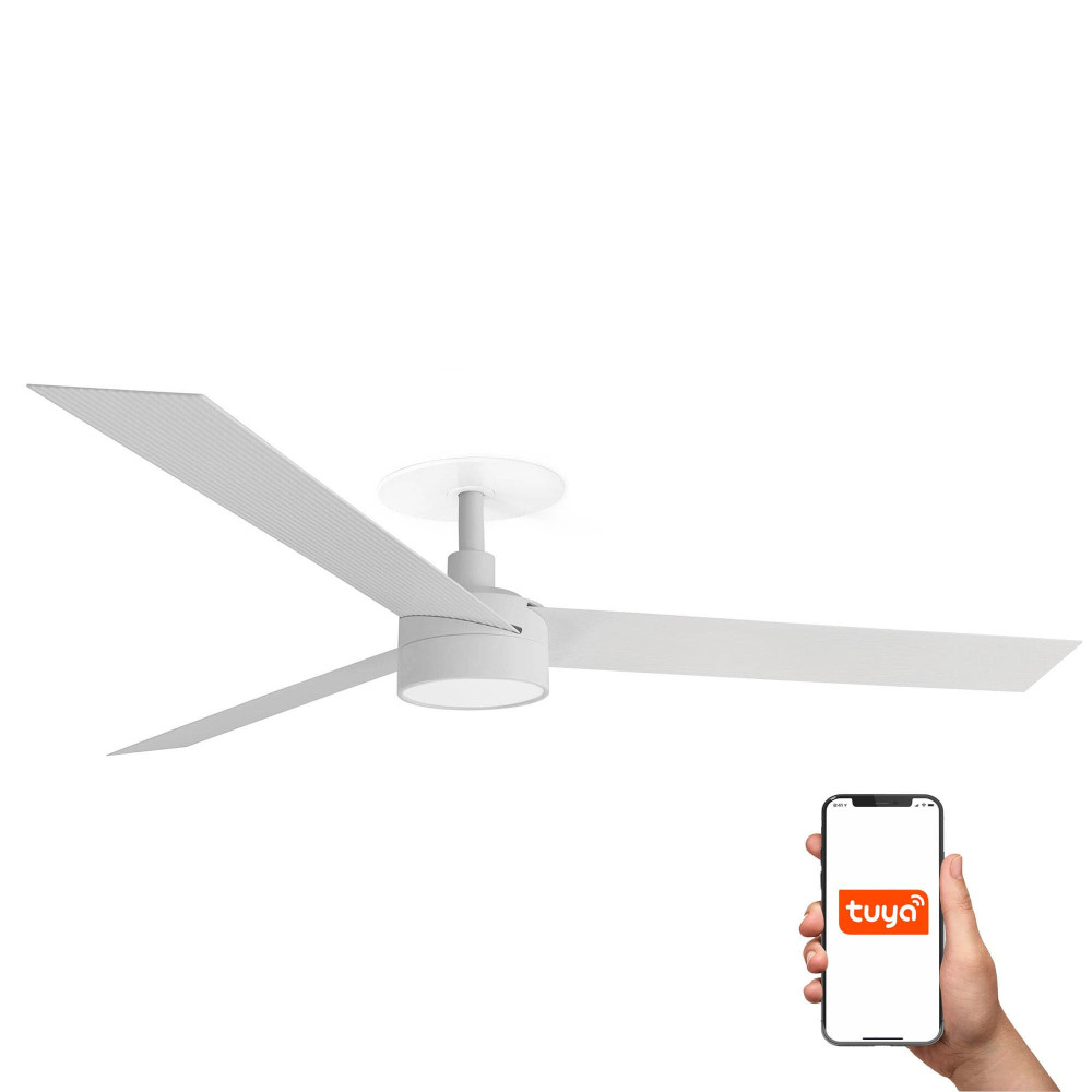 FARO CRUISER XL LED EMPOTRADO VENTILADOR BLANCO TUYA