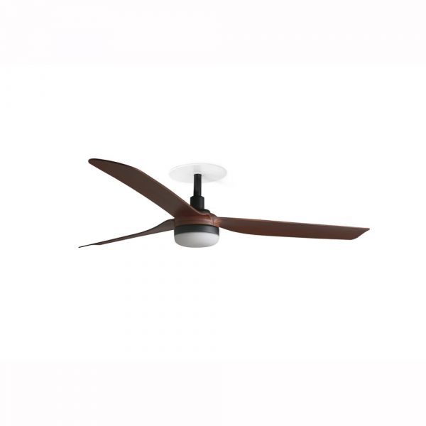 FARO PUNT M LED EMPOTRADO VENTILADOR NEGRO-NOGAL