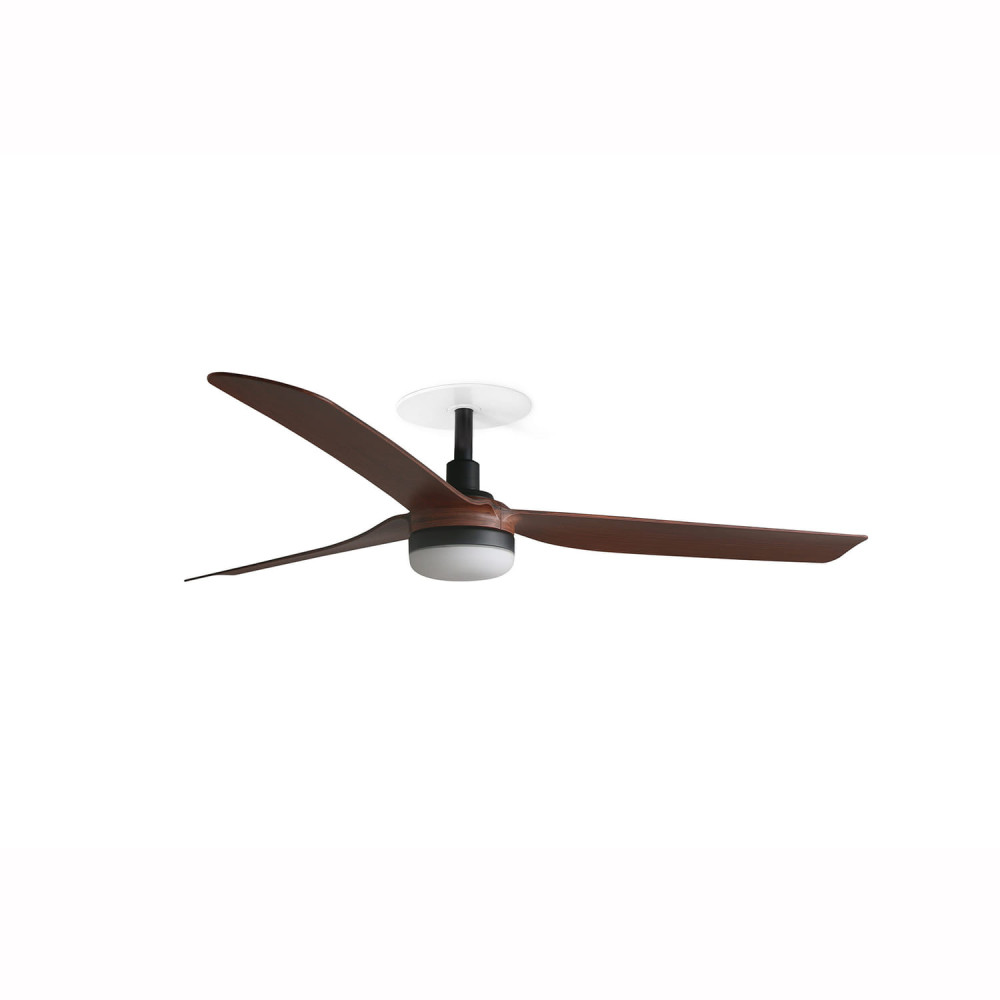 FARO PUNT M LED EMPOTRADO VENTILADOR NEGRO-NOGAL