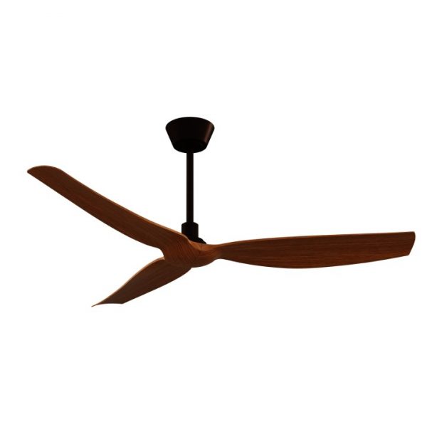 SULION IVY NEO L VENTILADOR MARRÓN MADERA SIN LUZ IP44