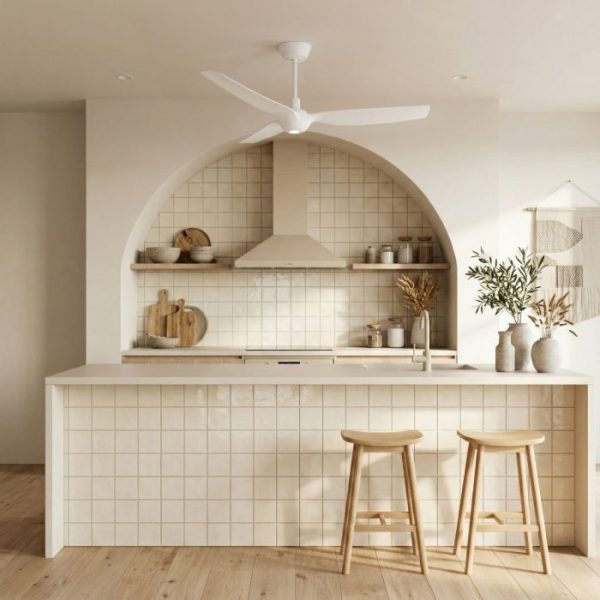 SULION IVY NEO L VENTILADOR BLANCO CON LUZ IP44