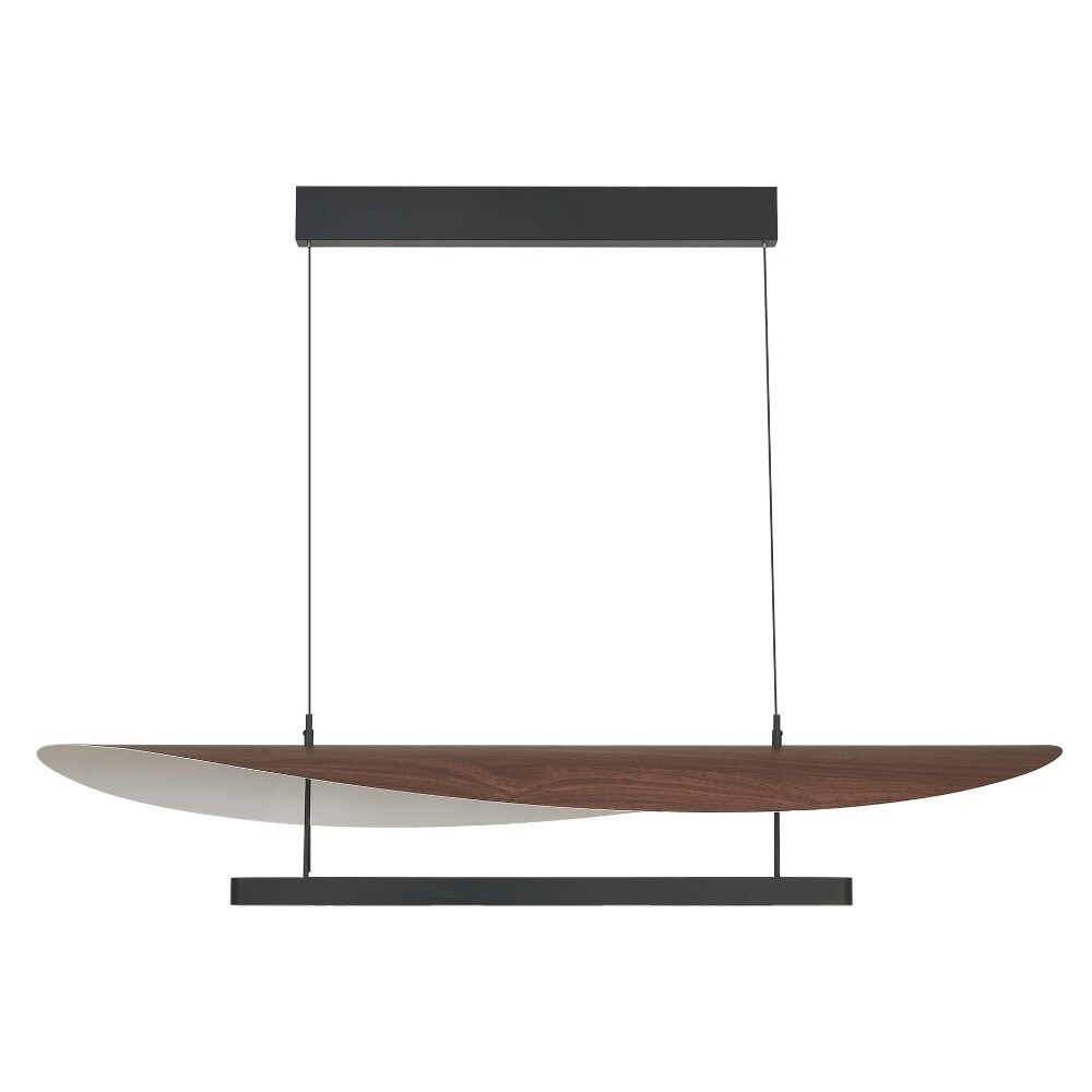 LAMPARA LED ABISAL 40W NEGRO Y MADERA 9655 MANTRA - Imagen 4