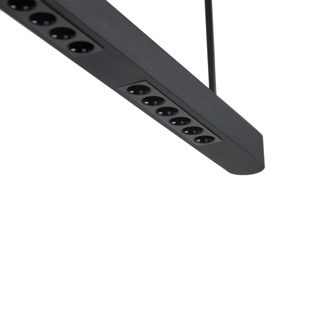 LAMPARA LED ABISAL 40W NEGRO Y MADERA 9655 MANTRA - Imagen 6